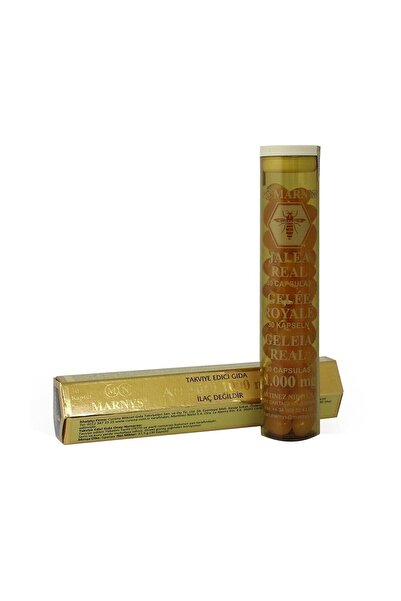 Marnys Royal Jelly 1000 Mg (arı Sütü) 30 Kapsül 8410885080219