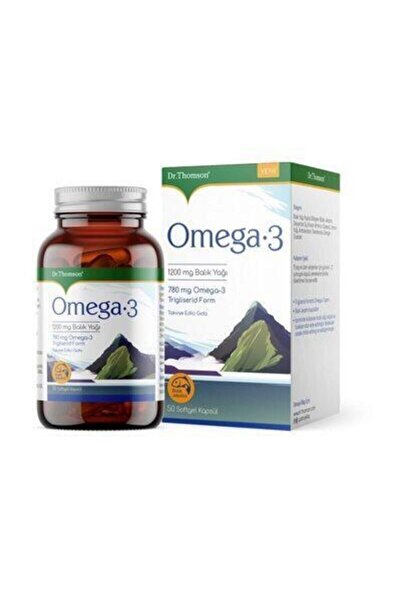 Dr. Thomson Omega-3 1200 Mg Balık Yağı 50 Kapsül