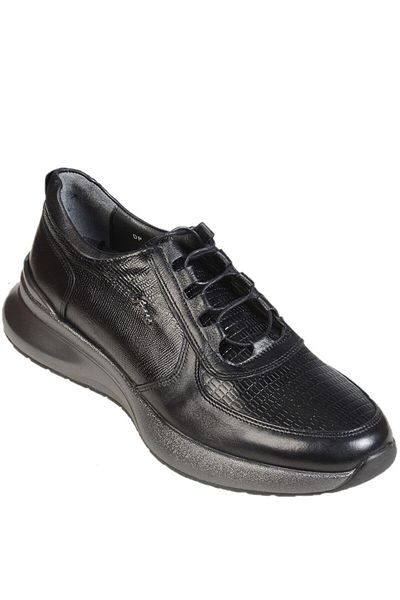 Fosco 2751 Mr Classic Black Poly Men's Shoes