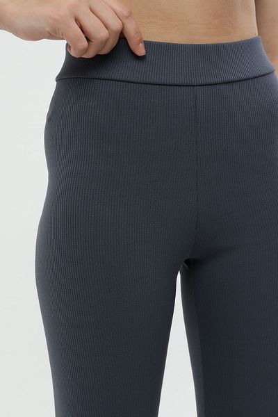 Grenj Fashion Smoked Ribbed High Waist Knitted Tights