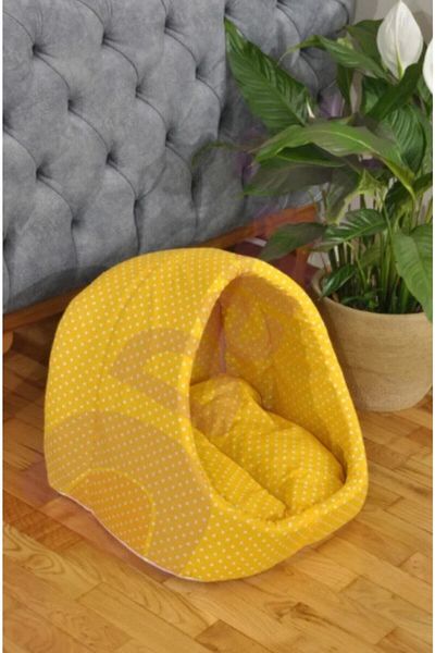 demsa Yellow Polka Dot Cave - Stylish Design