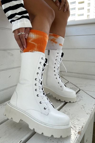 Shoebutik Λευκές Μπότες