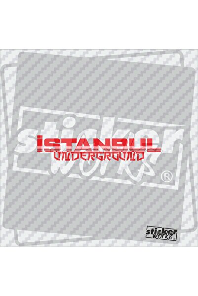 Sticker Works ملصق للزجاج الأمامي تحت الأرض من اسطنبول
