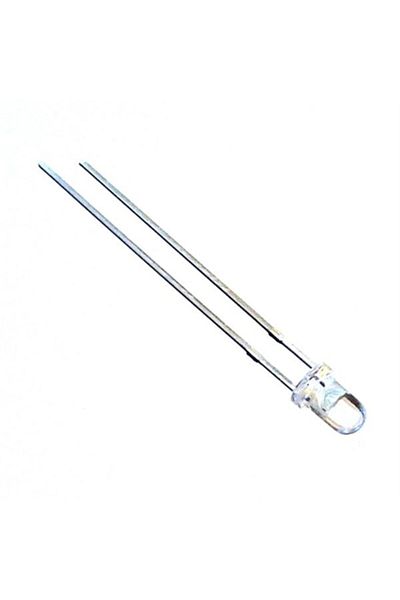 Arduino 3mm Red Clear Led - 1000 Pieces