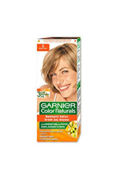 Garnier Color Naturals Saç Boyası No:8 Koyu Sarı 1 Adet