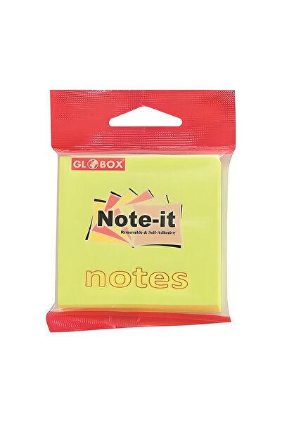 Globox 75x75 100 аркушів клейких нотаток, коробка з 12 штуками