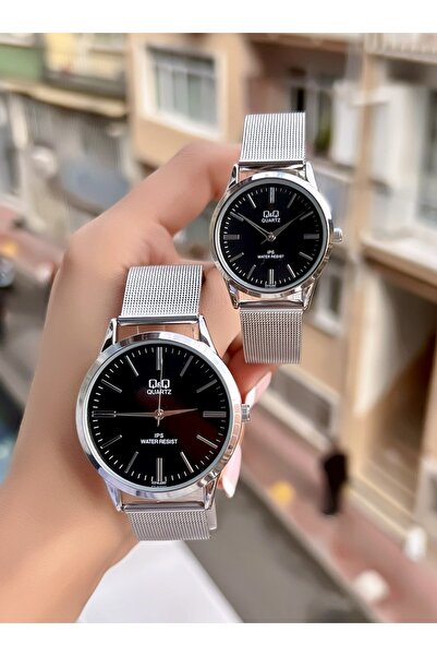 Q&Q Sevgili Saati, Takım Saat, Çift Saati Su Geçirmez 2 Yıl Garantili Orjinal...