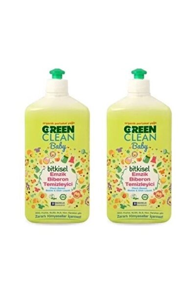 Green Clean U Baby Bitkisel Biberon Emzik Temizleyici 500 Ml X 2