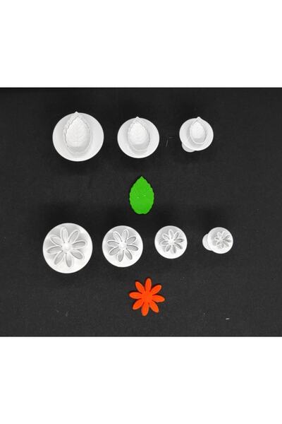 AGN STORE Gül Yaprağı 3'lü - Papatya 4'lü Büyük Boy Enjektörlü Kopat