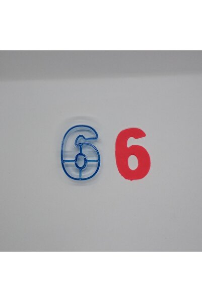 AGN STORE Number 6 Polycarbonate Kopat Cookie Mold