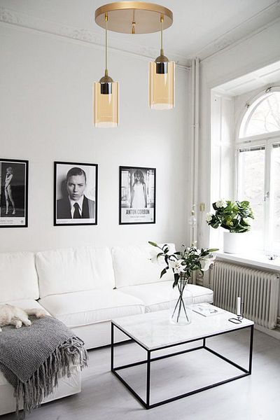 Uçar Gobel Modern Cylinder Glass Double Triple Pendant Lamp Chandelier