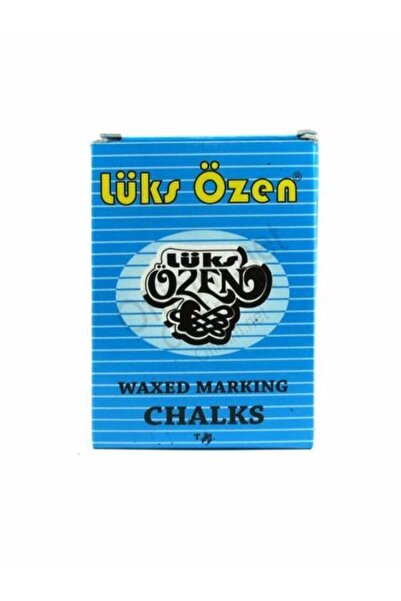 Lüks Özen Yağlı Tebeşir Beyaz 12'li Ambalaj