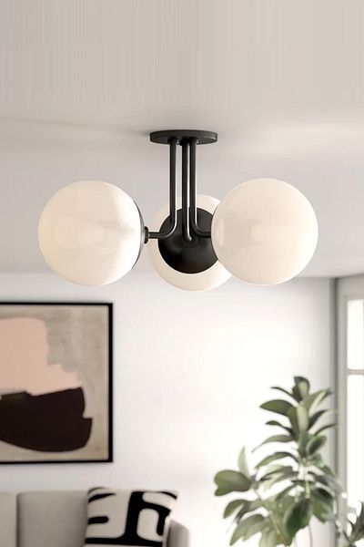 Uçar Lidya Modern Triple Chandelier