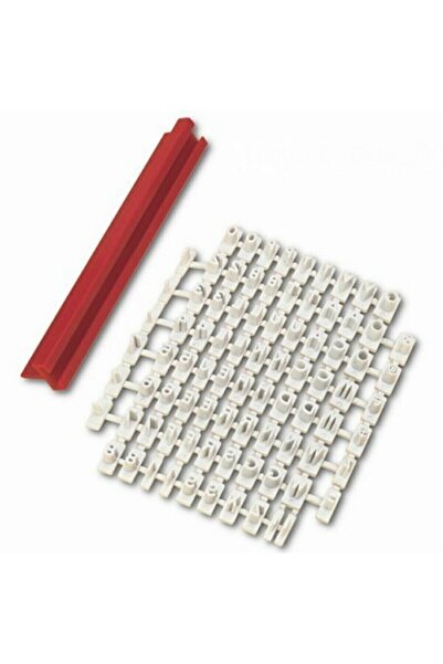 AGN STORE Cake, Cookies and Candy Dough Lettering Tray with Turkish Character...