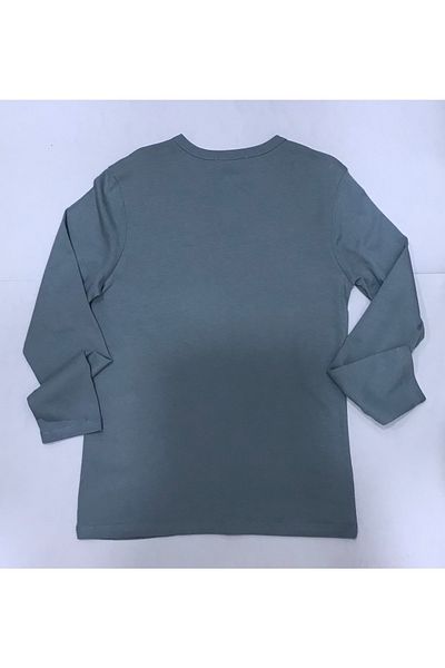 Çikoby Boy's Front Placket Button T-Shirt