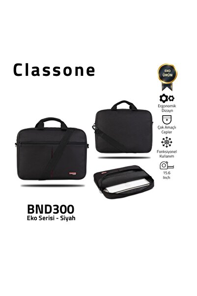 Classone Bnd300-t300 - Eco Series 15.6 Inch Laptop, Notebook Handbag-black+ T300 Wireless Mouse