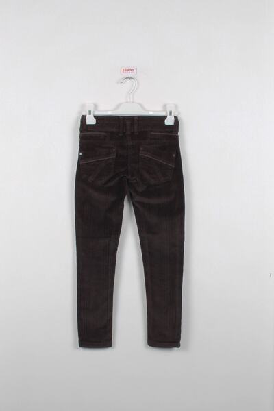 incity Κοριτσίστικο στενό παντελόνι καφέ βελούδο