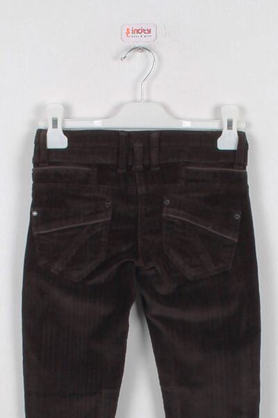 incity Κοριτσίστικο στενό παντελόνι καφέ βελούδο