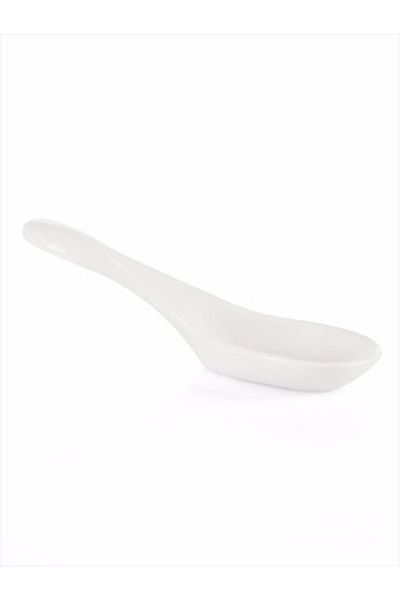 Paşabahçe Porcelain Chinese Spoon - Soup Design