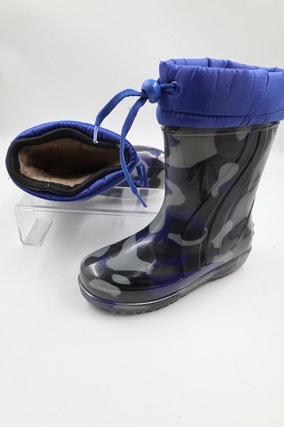 nazenintasarımlar Children's Waterproof Winter Boots with Wool Inside