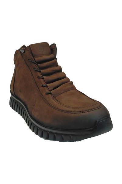 Hammer Jack Leather Brown Nubuck Men's Boots Casual - Side Zipper |   102-188...