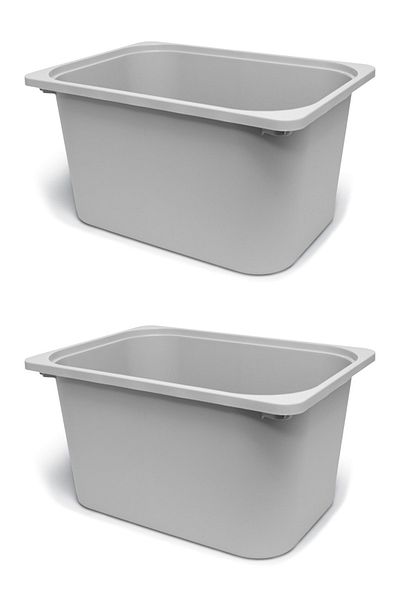 Vip Home Montessori Trofast Storage Box Toy Storage Box x 2 Pieces 42x30x23 cm