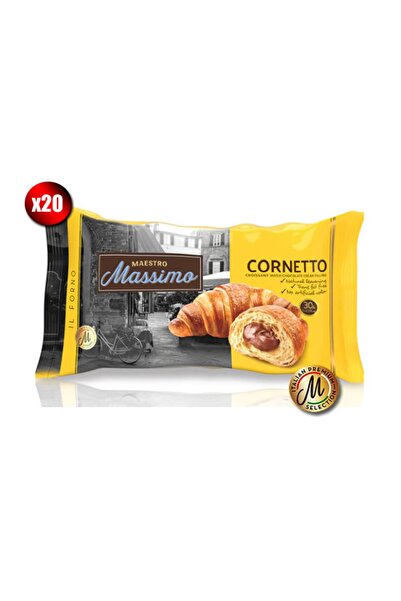 Maestro Massimo كورنيتو شوكولاتة (كرواسون بالشوكولاتة) 45 جرام × 20 قطعة