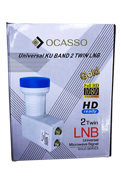 Ocasso Universal Ku Band 2 Twın Lnb