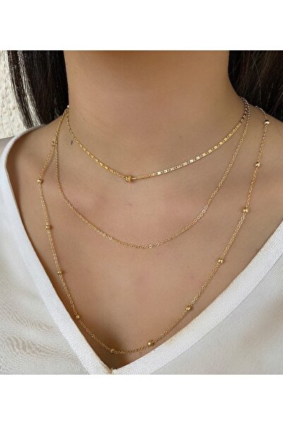 takıtarzım دوريكا مجموعة من 3 قطع قلادة