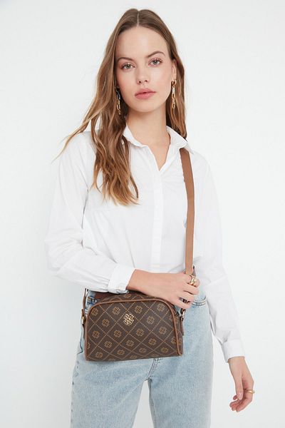 Fossil Кафява дамска чанта за през рамо 05FS22K404