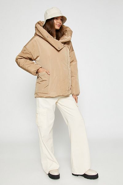 Koton Women's Beige Coat 3WAL00021IW
