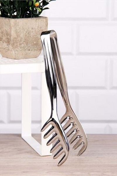 Doğuş Mutfak Stainless Steel Luxury Pasta Tongs