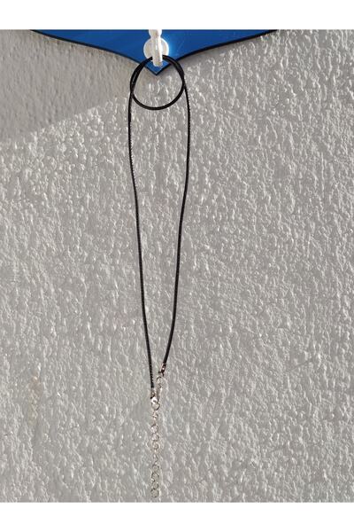 Gena stone Tiger Eye Natural Stone Pandule Necklace - Nail Model Natural Stone Necklace - Cord String Necklace