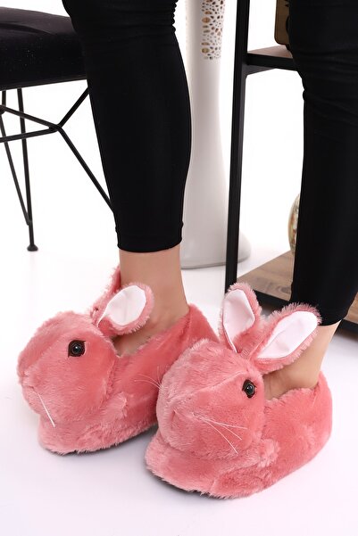 Wordex Animal H12 Rabbit Winter Slippers Indoor Silent Base Slippers