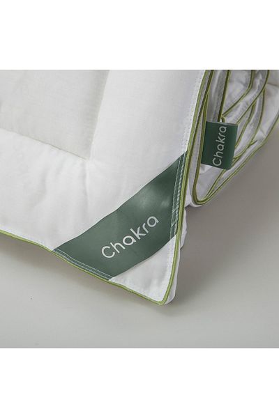 Chakra Naturist Bamboo Quilt 155x215 Cm White