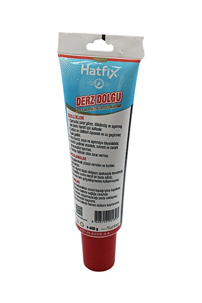 Genel Markalar Derz Dolgu Hızlı Ve Pratik Su Geçirmez Beyaz 400gr