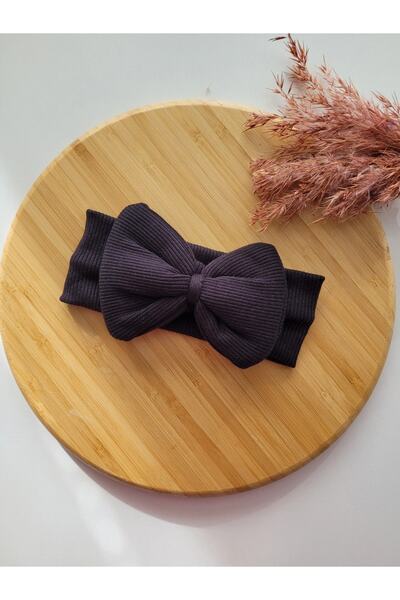 SeherBebeButik Kız Çocuk & Bebek Kaşkorse Fiyonklu Bandana