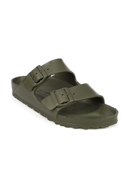 Birkenstock Γυναικείες παντόφλες Arizona Eva σε χακί χρώμα