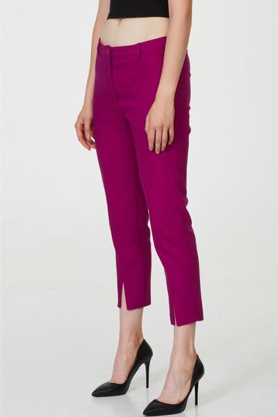 İKİLER Paçaları Yırtmaçlı Pantolon 223-3502