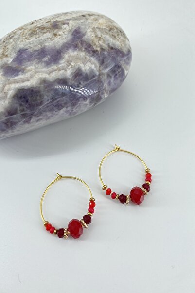 Cocopelli Concept اليدوية كريستال الخرزة هوب القرط