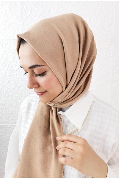 HAR-UM Ticaret Hijab Women's Cotton Jazz Shawl