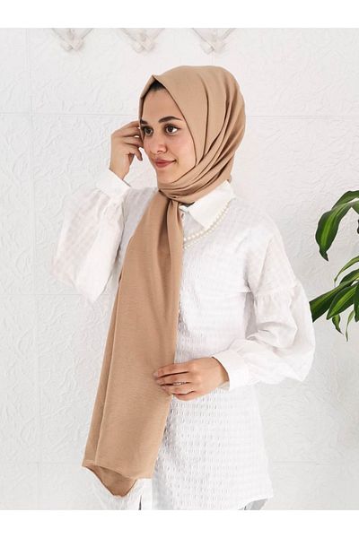 HAR-UM Ticaret Hijab Women's Cotton Jazz Shawl