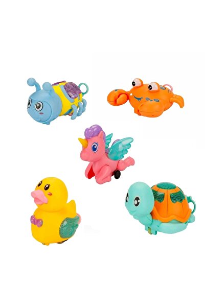 BAMTEBİ Cosby Sevimli Hayvanlar 5 Li Set Işıklı Unicorn Arı Kaplumbağa Yengeç...