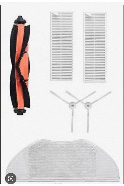 LİN GRUP Mi Robot Vacuum Mop Essential Mjstg1 - Replacement Hepa Filter and Brush Set