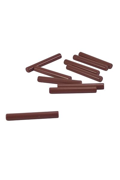LEGO Original Custom Accessory Minifigure Minifigure Bar 3l Small Stick Brown 4 Pieces to Ship