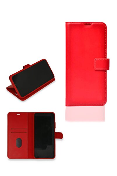 Reeder P13 Blue Plus 2022 Cüzdanlı Kartlık Bölmeli Deri Kapaklı Standlı Kılıf