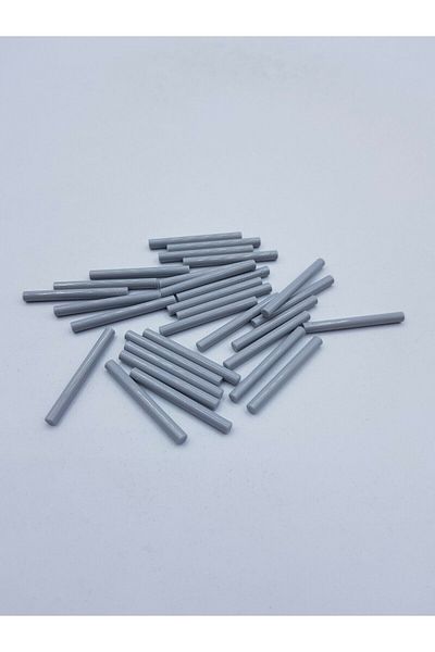 LEGO Original Custom Accessory Minifigure Minifigure Bar 4l Middle Bar Light Gray 4 Pieces to Send