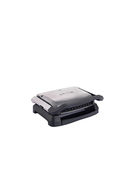 GRILL'O GR600 Press Grill 2000W Tost ve Izgara Makinesi | 180° Barbekü Pozisy...