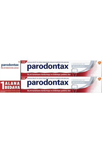 Parodontax Dıs Macunu Beyazlatıcı 1 Alana 1 Bedava 75 Ml