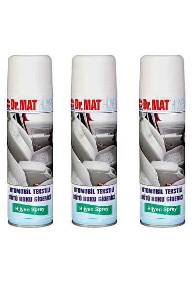 DR.MAT Hijyen Sprey Süt Kokusu Giderici Araç Koku Giderici 500 Ml 3 Adet